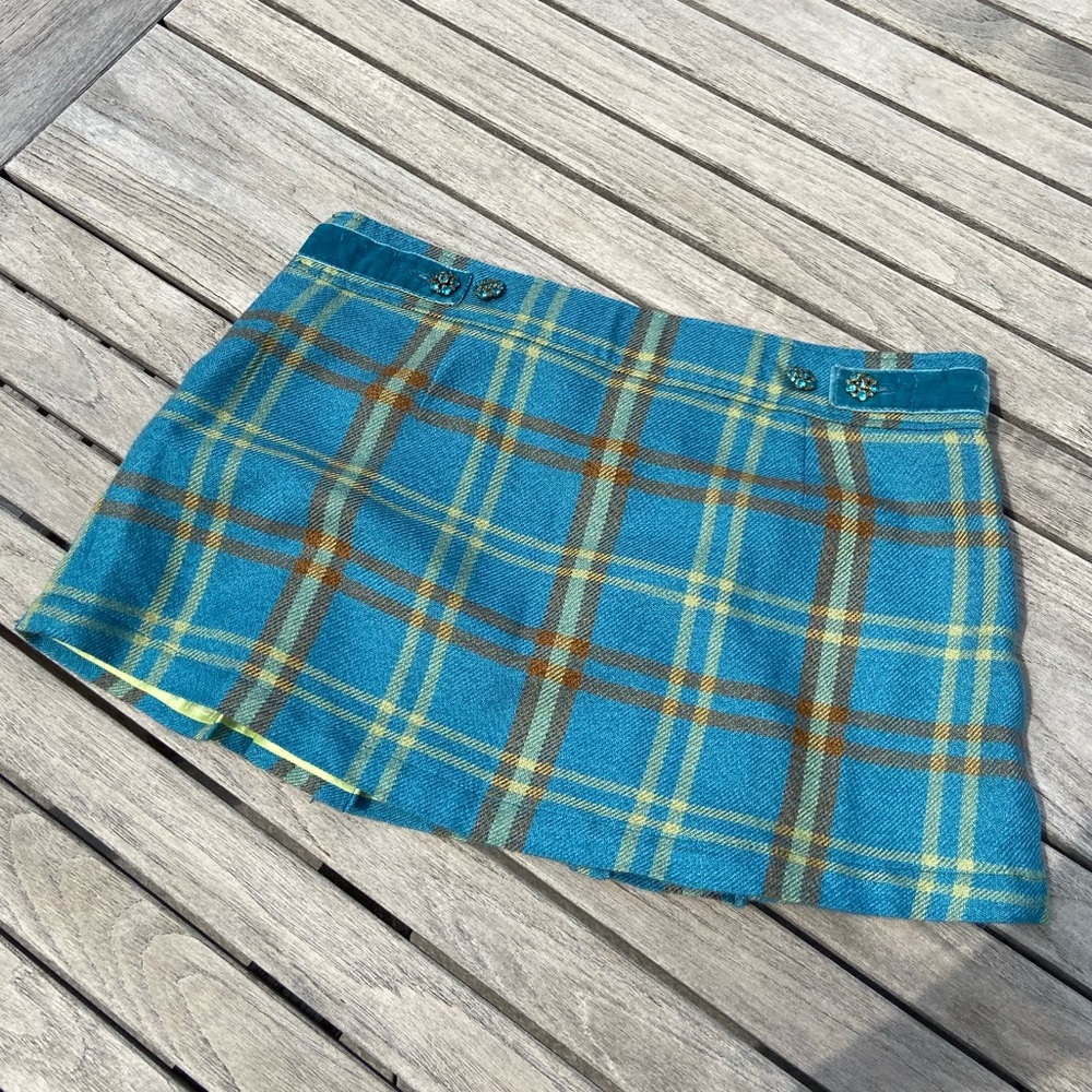 Vintage Hollister Plaid Kilt Miniskirt